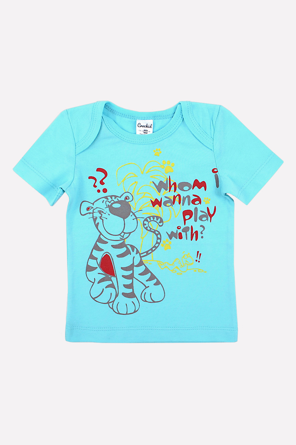 Футболка для новорожденных, артикул: К 300286, цвет: голубой