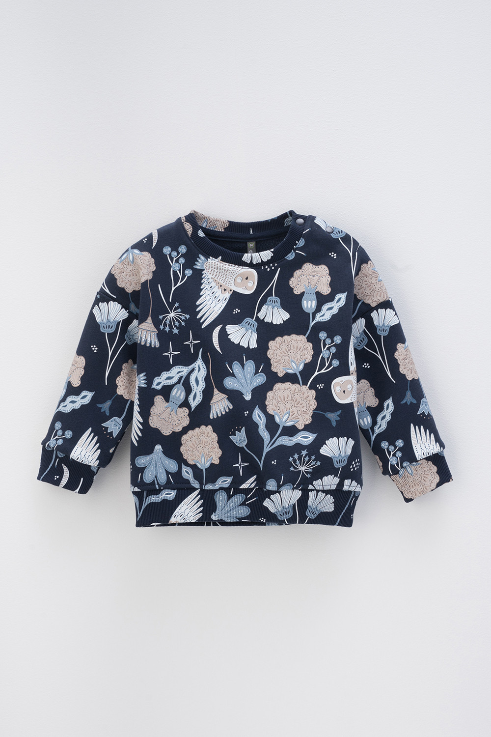 Джемпер для девочки, артикул: КР 302220, цвет: темно-синий, фото 2