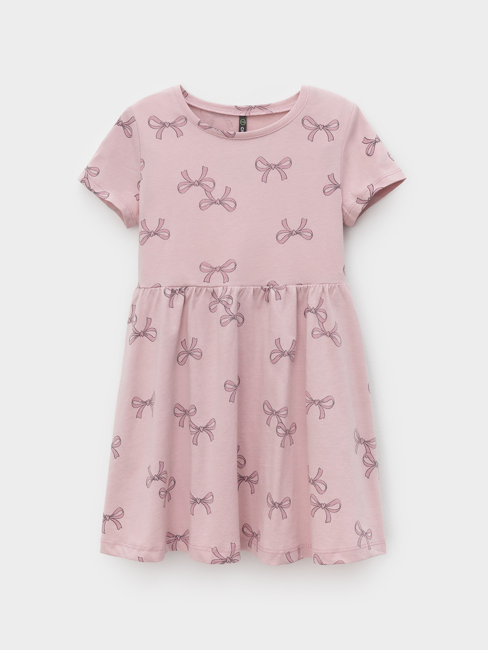 Платье для девочки, артикул: МП 5938, цвет: розовый, фото 2