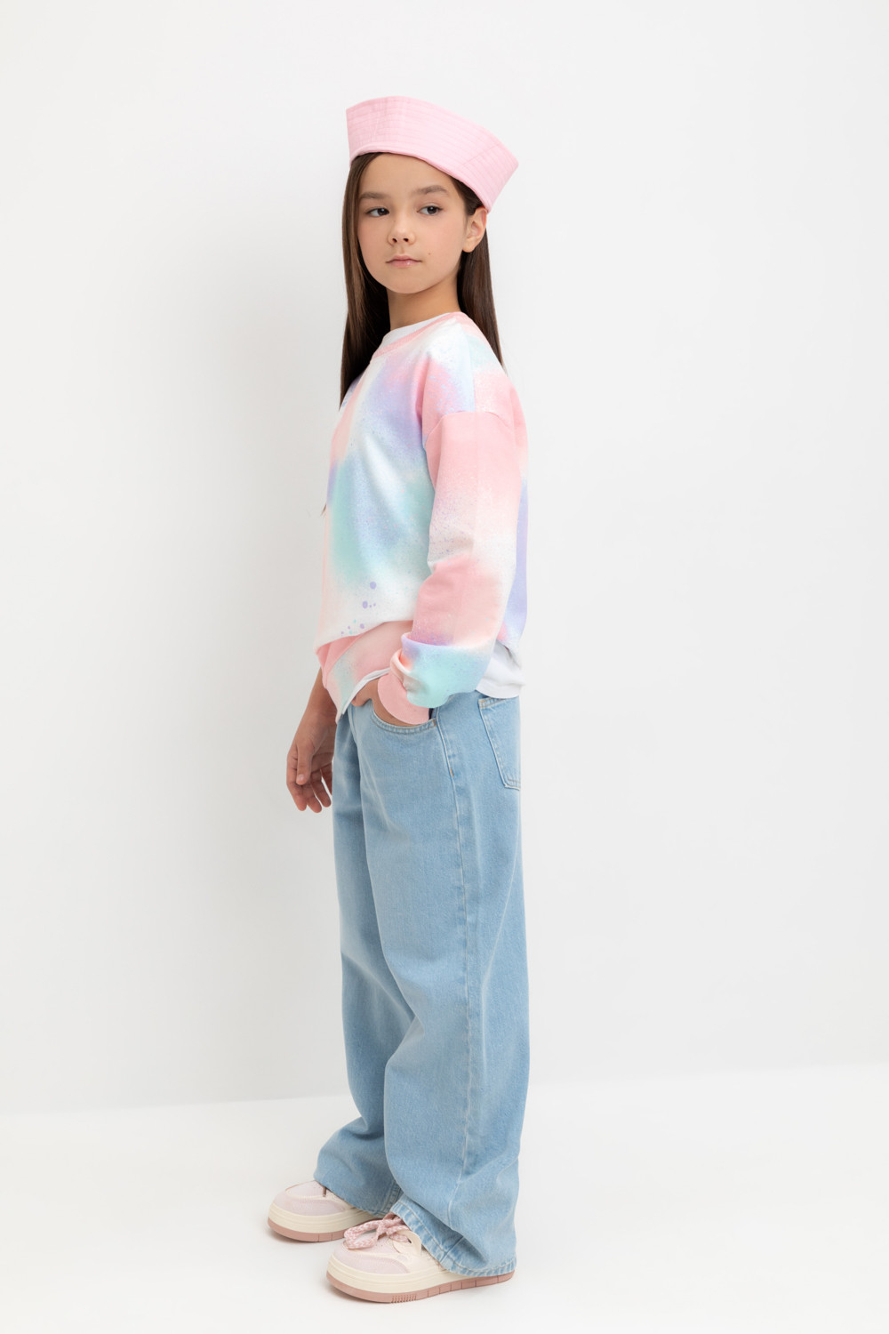 Джемпер для девочки, артикул: КР 302671-1, цвет: мульти, фото 3