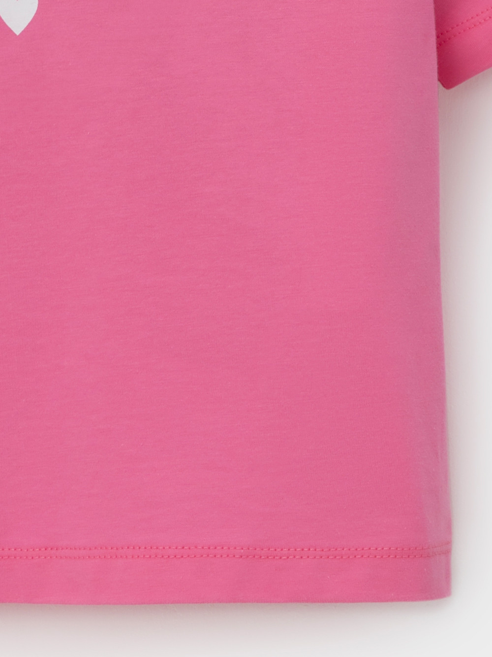 Футболка для девочки, артикул: КР 303016-1, цвет: ярко-розовый, фото 4
