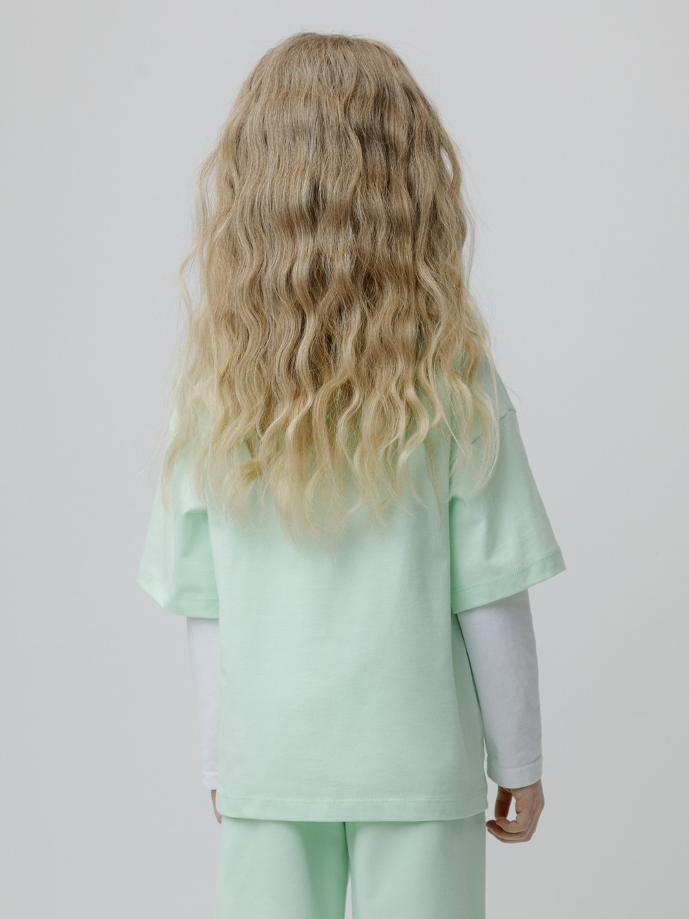 Футболка для девочки, артикул: КР 303016, цвет: зеленый, фото 5