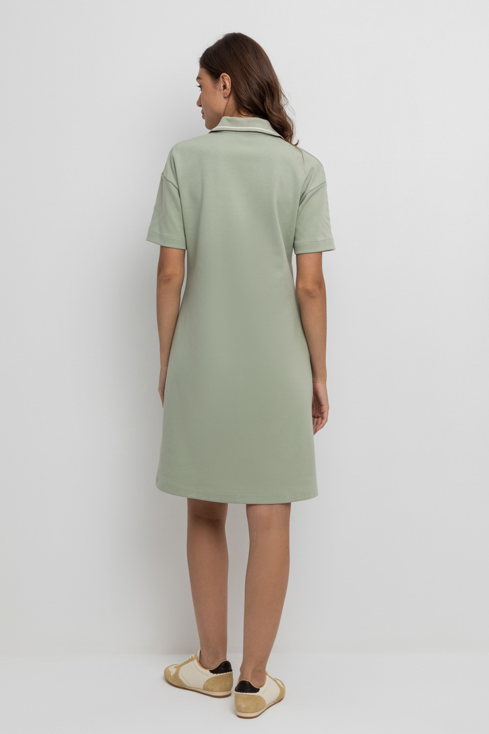 Платья женские для мам, артикул: ЕВТ 5043, цвет: хаки, фото 5