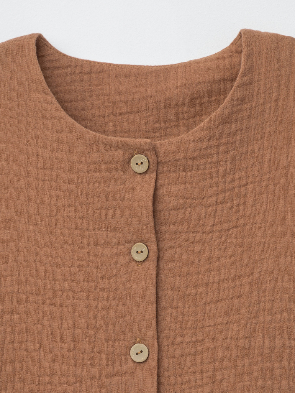 Платье для девочки, артикул: ТК 52095, цвет: коричневый, фото 5