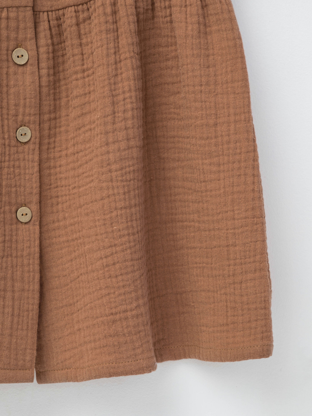 Платье для девочки, артикул: ТК 52095, цвет: коричневый, фото 7