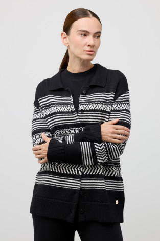 Жакеты, куртки женские для мам, артикул: ЕВ 30279/ш, цвет: черный