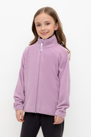 Куртка для девочки, артикул: ФЛ 34011/33 ГР, цвет: фиолетовый