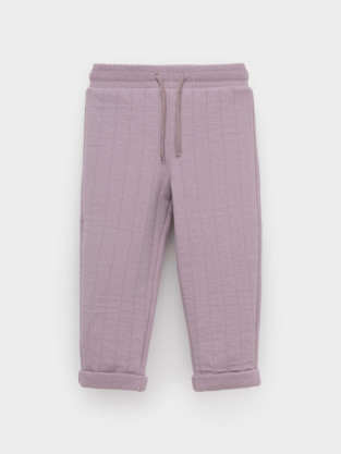 Брюки для девочки, артикул: КР 400841, цвет: розовый
