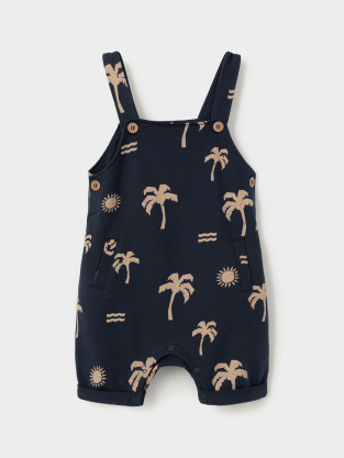 Полукомбинезон для мальчика, артикул: КР 6558, цвет: темно-синий