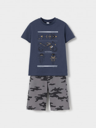 Пижама для мальчика, артикул: К 1528, цвет: синий