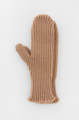 Рукавицы женские для мам, артикул: ЕВ 10010/24ш, цвет: бежевый