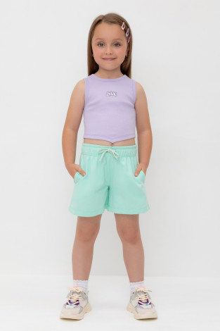 Шорты для девочки, артикул: КР 400548, цвет: зеленый