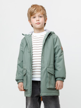 Куртки для мальчика, артикул: ВК 30164/1 УЗГ, цвет: зеленый