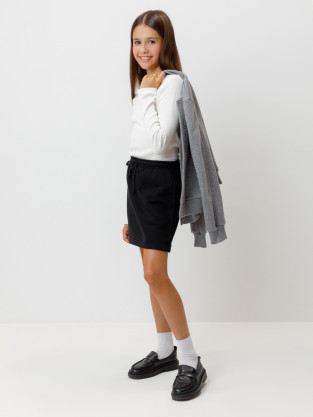 Юбка для девочки, артикул: КР 7152, цвет: черный3