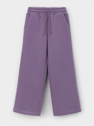 Брюки для девочки, артикул: КР 400928-1, цвет: фиолетовый