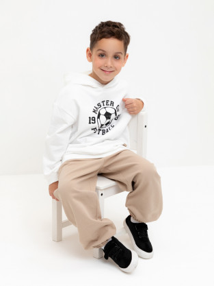 Брюки для мальчика, артикул: КР 400788, цвет: бежевый