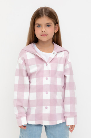 Рубашка для девочки, артикул: КР 302698-1, цвет: розовый