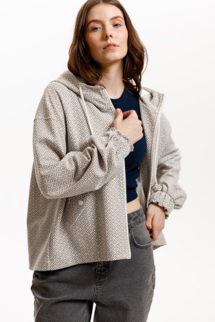 Жакеты, куртки женские для мам, артикул: ЕВТ 3300, цвет: светло-серый5