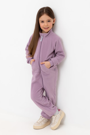 Комбинезон для девочки, артикул: ФЛ 60006/4 ГР, цвет: фиолетовый
