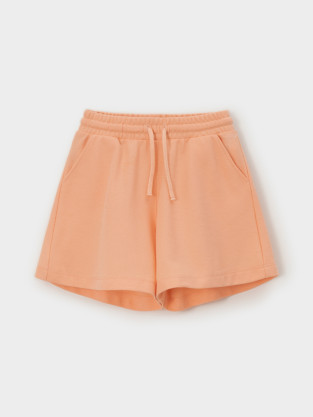 Шорты для девочки, артикул: КР 400904-1, цвет: оранжевый