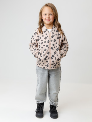 Жакет для девочки, артикул: КР 302863, цвет: бежевый