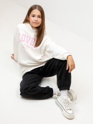 Брюки для девочки, артикул: КР 400866, цвет: черный3