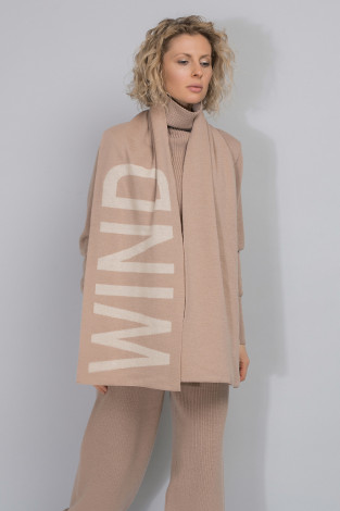 Шарфы женские для мам, артикул: ЕВ 15001/ш, цвет: бежевый