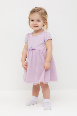 Платье для девочки, артикул: К 5858, цвет: фиолетовый