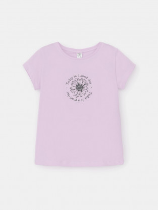 Футболка для девочки, артикул: КП 302763, цвет: розовый