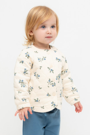 Жакет для девочки, артикул: КР 302734, цвет: светло-бежевый