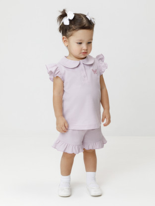Шорты для девочки, артикул: КР 400898, цвет: фиолетовый