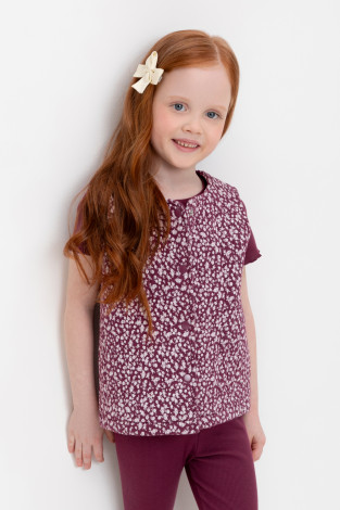 Жилеты для девочки, артикул: КР 302575, цвет: бордовый