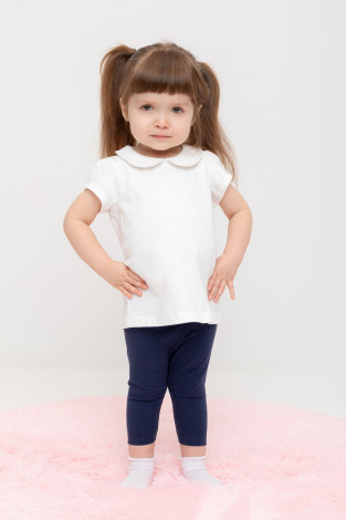 Бриджи для девочки, артикул: КП 4321, цвет: синий