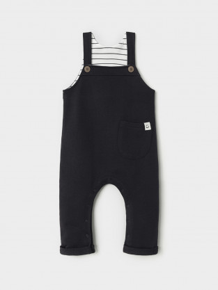 Полукомбинезон для мальчика, артикул: КР 6561, цвет: темно-серый