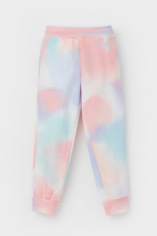 Брюки для девочки, артикул: КР 400536-1, цвет: мульти - 2 фото