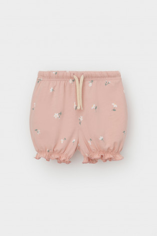 Шорты для девочки, артикул: КР 400683, цвет: розовый - 2 фото