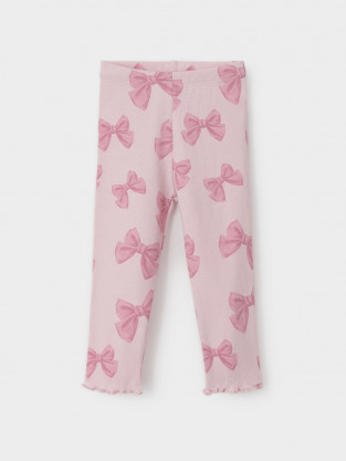 Лосины для девочки, артикул: КР 400770, цвет: светло-розовый - 2 фото