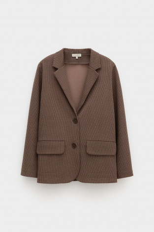 Жакеты, куртки женские для мам, артикул: ЕВТ 3333, цвет: коричневый - 2 фото