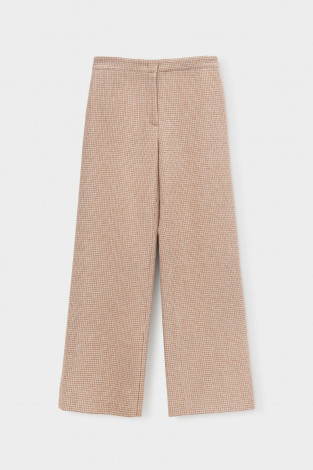 Брюки женские для мам, артикул: ЕТ 40008, цвет: коричневый - 2 фото