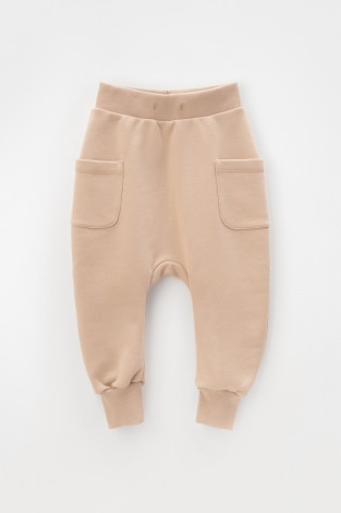 Брюки для мальчика, артикул: КР 400593, цвет: бежевый - 2 фото