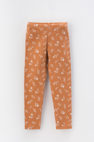 Бриджи для девочки, артикул: КР 400517, цвет: коричневый - 2 фото