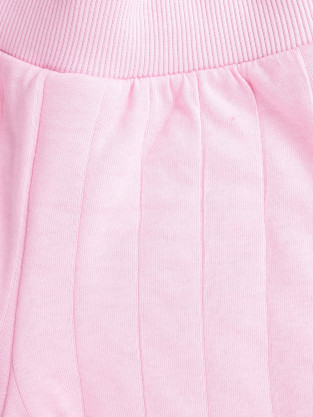 Брюки для девочки, артикул: КР 400913, цвет: светло-розовый - 2 фото