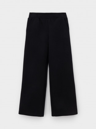 Брюки для девочки, артикул: К 400822, цвет: черный - 2 фото