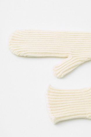 Рукавицы женские для мам, артикул: ЕВ 10010/24ш, цвет: бежевый - 2 фото