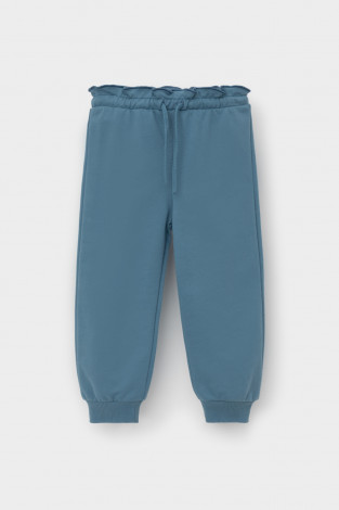 Брюки для девочки, артикул: КР 400815, цвет: синий - 2 фото