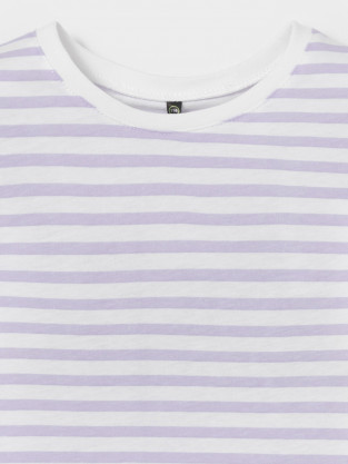 Футболка для девочки, артикул: КР 302940-1, цвет: фиолетовый - 2 фото