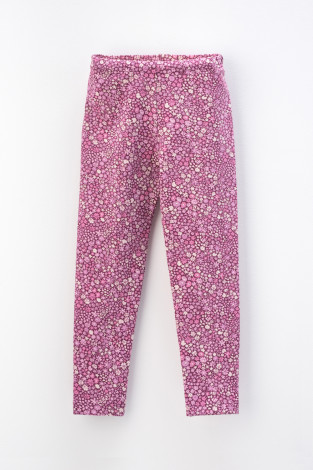 Бриджи для девочки, артикул: КР 4074, цвет: фиолетовый - 2 фото