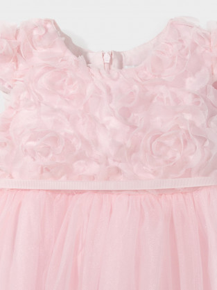 Платье для девочки, артикул: 52100(4059), цвет: розовый - 2 фото