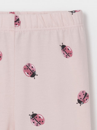 Лосины для девочки, артикул: КР 4321, цвет: светло-розовый - 2 фото