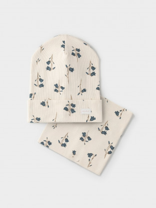 Шапка для девочки, артикул: К 8171, цвет: сахар - 2 фото